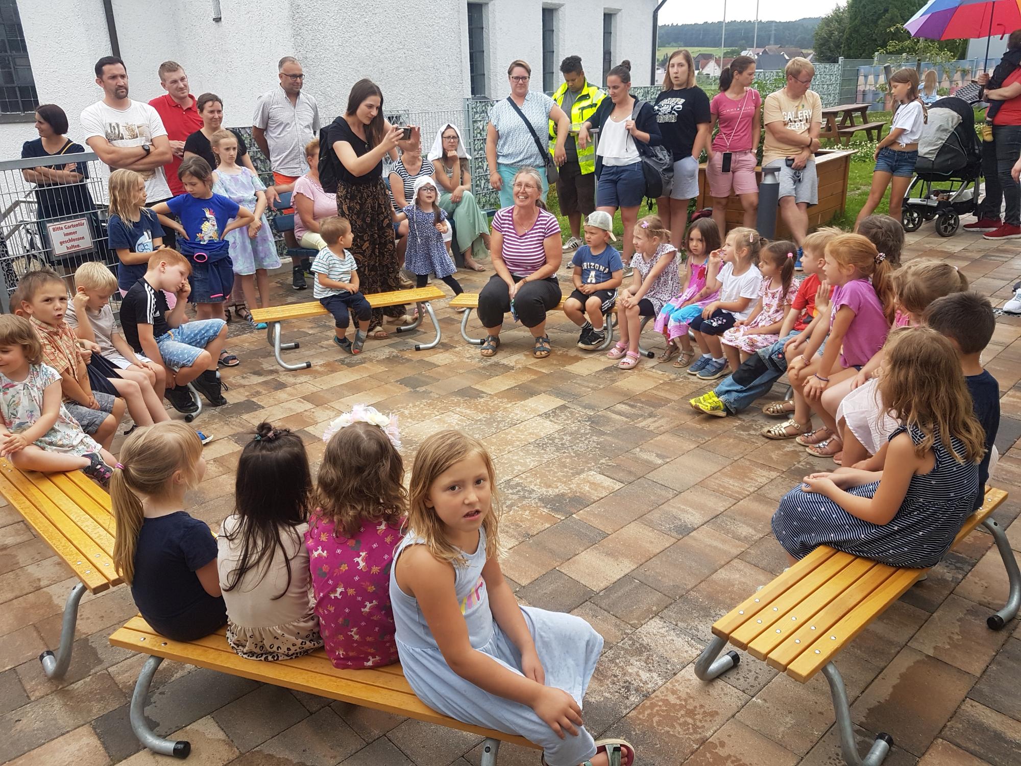 Ade du schöne Kindergartenzeit