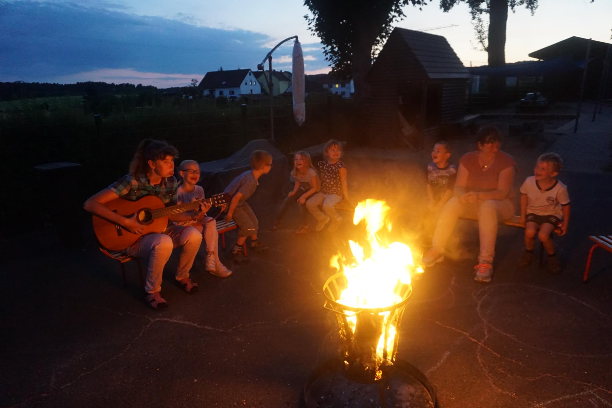 Übernachtung der Wackelzähne im Kindergarten am 13. und 14. Juli 2018