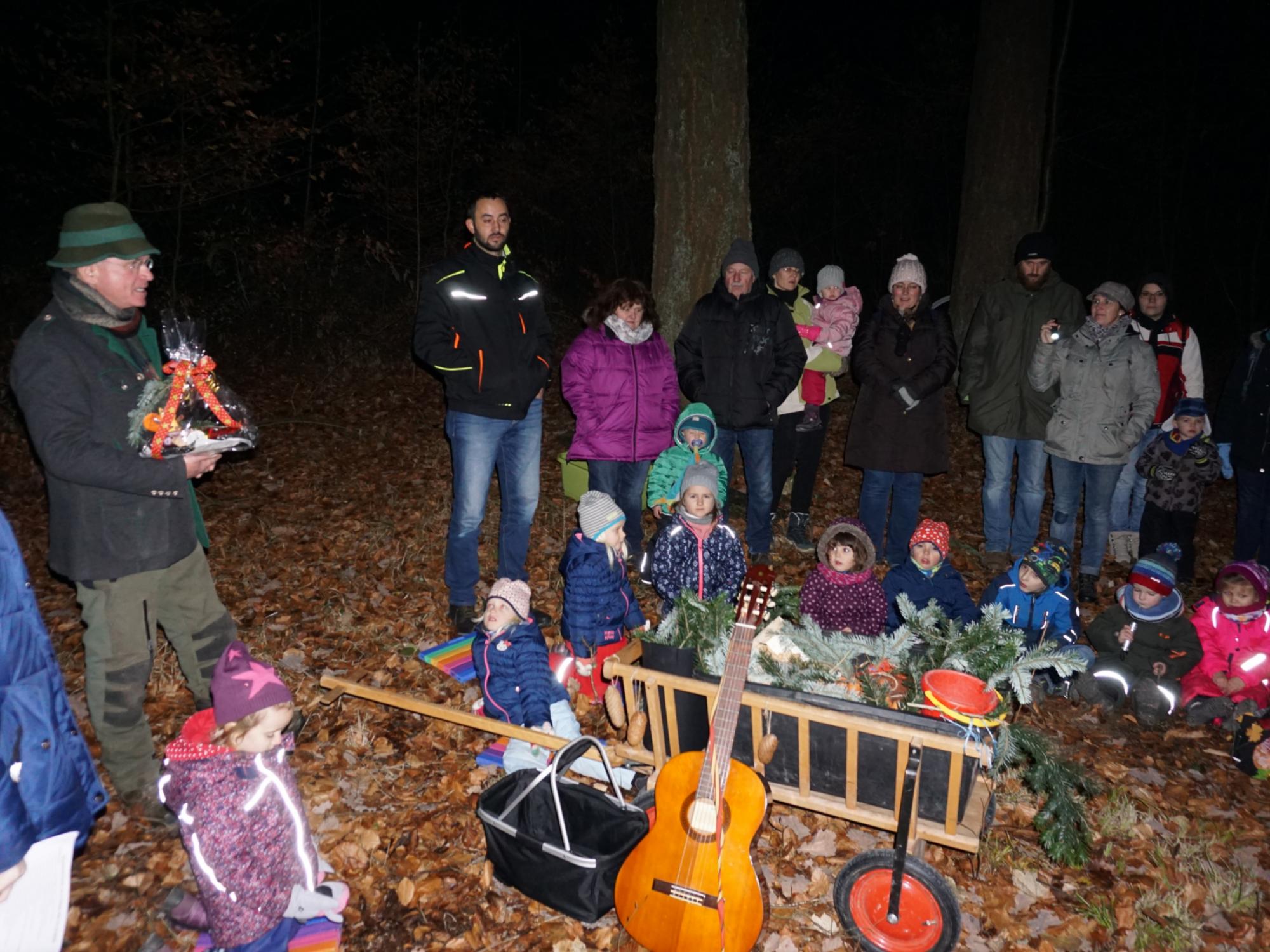 Waldweihnacht am 14.12.2018