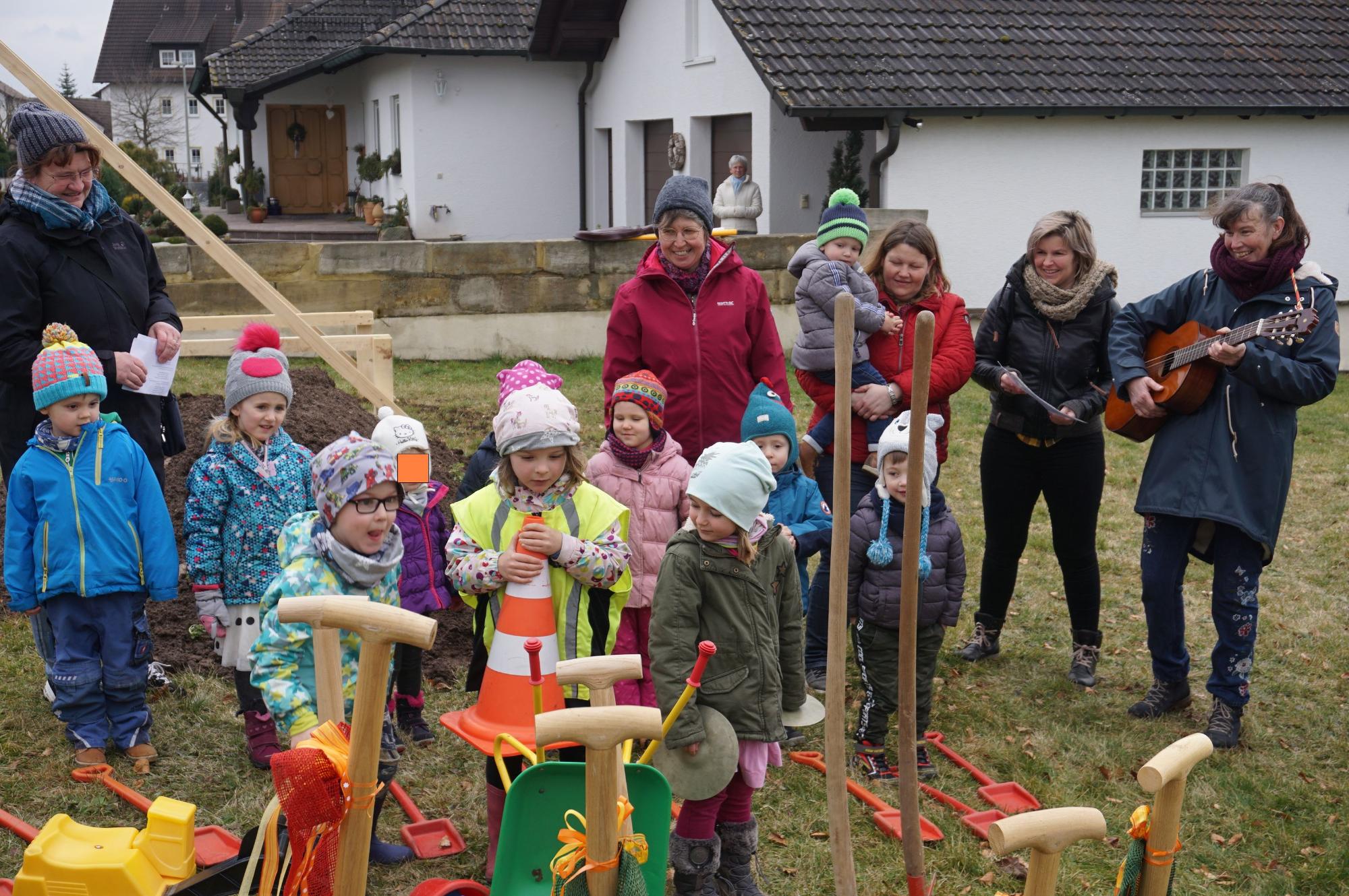 Spatenstich neue Kindertagesstätte